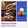 LIOOBO Balls Numbers 1-50 High Elasticity Pong Balls Plastic Raffle Drawing for Parties view 3