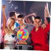 Amosfun Double-layer Prize Wheel for Parties Rotating Lottery Turntable Game Plastic for Events Classroom Fun view 2
