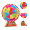 Amosfun Double-layer Prize Wheel for Parties Rotating Lottery Turntable Game Plastic for Events Classroom Fun view 3