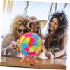 Amosfun Double-layer Prize Wheel for Parties Rotating Lottery Turntable Game Plastic for Events Classroom Fun view 4