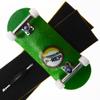 P-REP V2 Pro Performance Complete Wooden Fingerboard kit with Urethane Wheels and Bushings 32mm - Green view 2