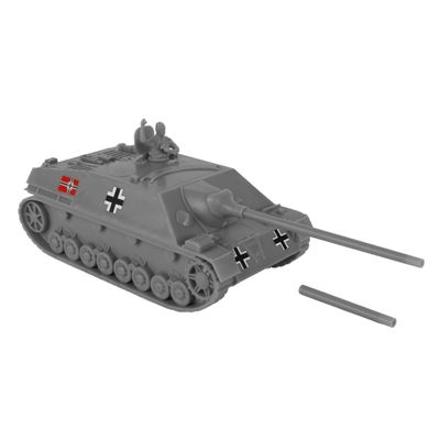BMC WW2 German Jagdpanzer IV Tank Destroyer - Gray 1:32 Plastic Army Men Vehicle