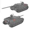 BMC WW2 German Jagdpanzer IV Tank Destroyer - Gray 1:32 Plastic Army Men Vehicle view 3