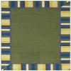 Clean Green Bold 7 ft.8 in. x 10 ft.9 in. WearOn Nylon Machine Tufted- Cut Pile Just for Kids Rug view 1
