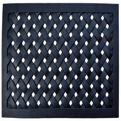 212 Main Outdoor Braided Door Mat Black, MI3006847