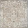 HomeRoots 521800 8 x 10 ft. Beige Oriental Power Loom Washable Rectangle Area Rug view 1