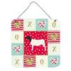 6 x 6 in. Dorper Sheep Love Wall or Door Hanging Prints view 1