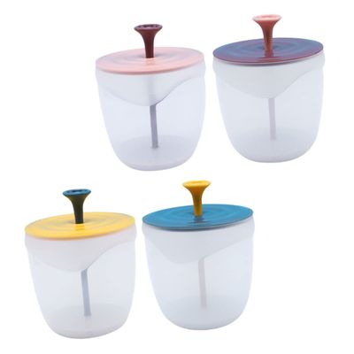 minkissy 4pcs Facial Bubbler Cute Foaming Device for for Face Wash Shampoo Shower Gel