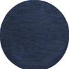 HomeRoots 479522 8 x 8 ft. Midnight Blue Non Skid Indoor & Outdoor Round Area Rug view 1