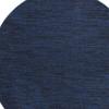 HomeRoots 479522 8 x 8 ft. Midnight Blue Non Skid Indoor & Outdoor Round Area Rug view 4
