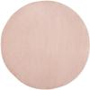 HomeRoots 479836 6 x 6 ft. Pink Non Skid Indoor & Outdoor Round Area Rug view 1