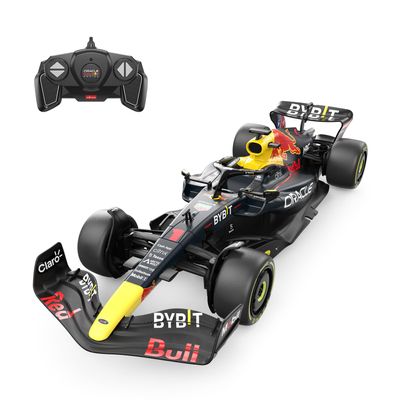 RASTAR Red Bull F1 1/18 Scale RC Car - 2022 Oracle Racing Remote Control Formula 1 RB18 Sergio Perez Model - Dark Blue 2.4G for Kids Adults