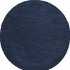 HomeRoots 479820 6 x 6 ft. Midnight Blue Non Skid Indoor & Outdoor Round Area Rug view 4