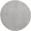 HomeRoots 479588 8 x 8 ft. Silver Gray Non Skid Indoor & Outdoor Round Area Rug view 1