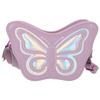 Depesche TOPModel Fairy Love 12784 Handbag in Mauve with Butterfly Motif Holo Effect and Adjustable Shoulder Strap view 1