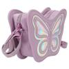 Depesche TOPModel Fairy Love 12784 Handbag in Mauve with Butterfly Motif Holo Effect and Adjustable Shoulder Strap view 2