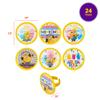 DecoPac Despicable Me Celebrations Cupcake Rings, 24 Minions Cupcake Decorations, 6 Minion Designs On Yellow Rings - 24 Pack view 3