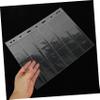 OFFSCH Stamp Album Replacement Pages for Currency Collection Book Standard Hole Sleeves for Stamp and No Outer Shell Included view 2