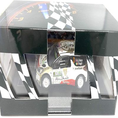 OPO 10 - 1/43 car Compatible with Citroen DS3 WRC White Meeke - Nagle Rally Argentina 2015-1512