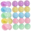 FOYTOKI 25pcs Marble Shell Doll Machine Fillable Easter Eggs Fun Classroom Prize Supplies view 1