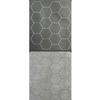 212 Main 1 in. Reversible Hexes Megamat Board Game Black & Grey view 1