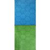 212 Main 1 in. Reversible Hexes Megamat Board Game Blue & Green view 1