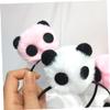 MERRYHAPY 2pcs Bear Plush Headband Animal Hair Accessories for Parties and Performance White Pink Lightweight and Comfortable for Cosplay and Dress-up view 4