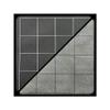 212 Main 1 in. Reversible Squares Battlemat Board Game Black & Grey view 1