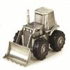 212 Main Elegance Pewter Plated Bulldozer Bank 3.25 x 3.25 x 5.25 in. view 1