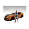 Car Meet 3 Figurine 6 for 1 by 24 Scale Model Car view 1
