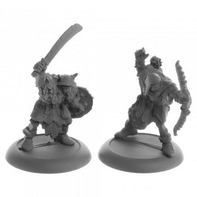212 Main Dark Heaven Legends Orc Raiders Miniatures - 2 Piece