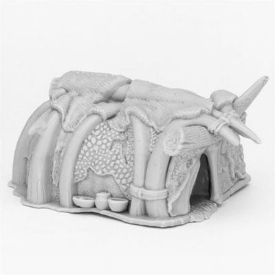 212 Main Bones Runehorn Hut Miniatures Black