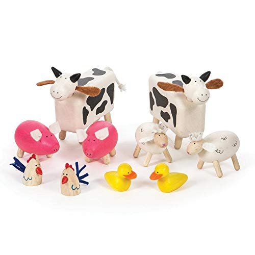 212 Main Wooden Farm Animals