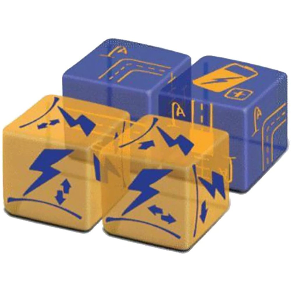 212 Main Railroad Ink Challenge Dice Expansion Electricity Pack