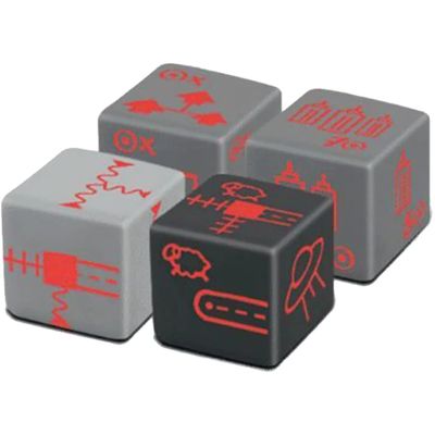 212 Main Railroad Ink Challenge Dice Expansion Futuristic Pack