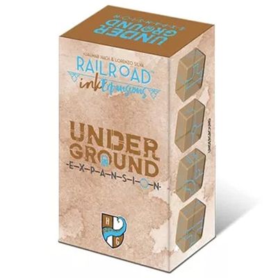 212 Main Railroad Ink Challenge Dice Expansion Underground Pack