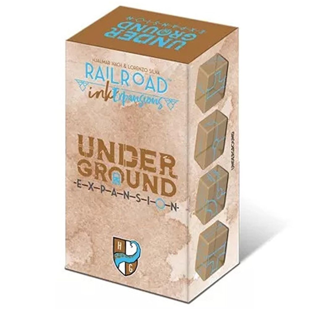 212 Main Railroad Ink Challenge Dice Expansion Underground Pack