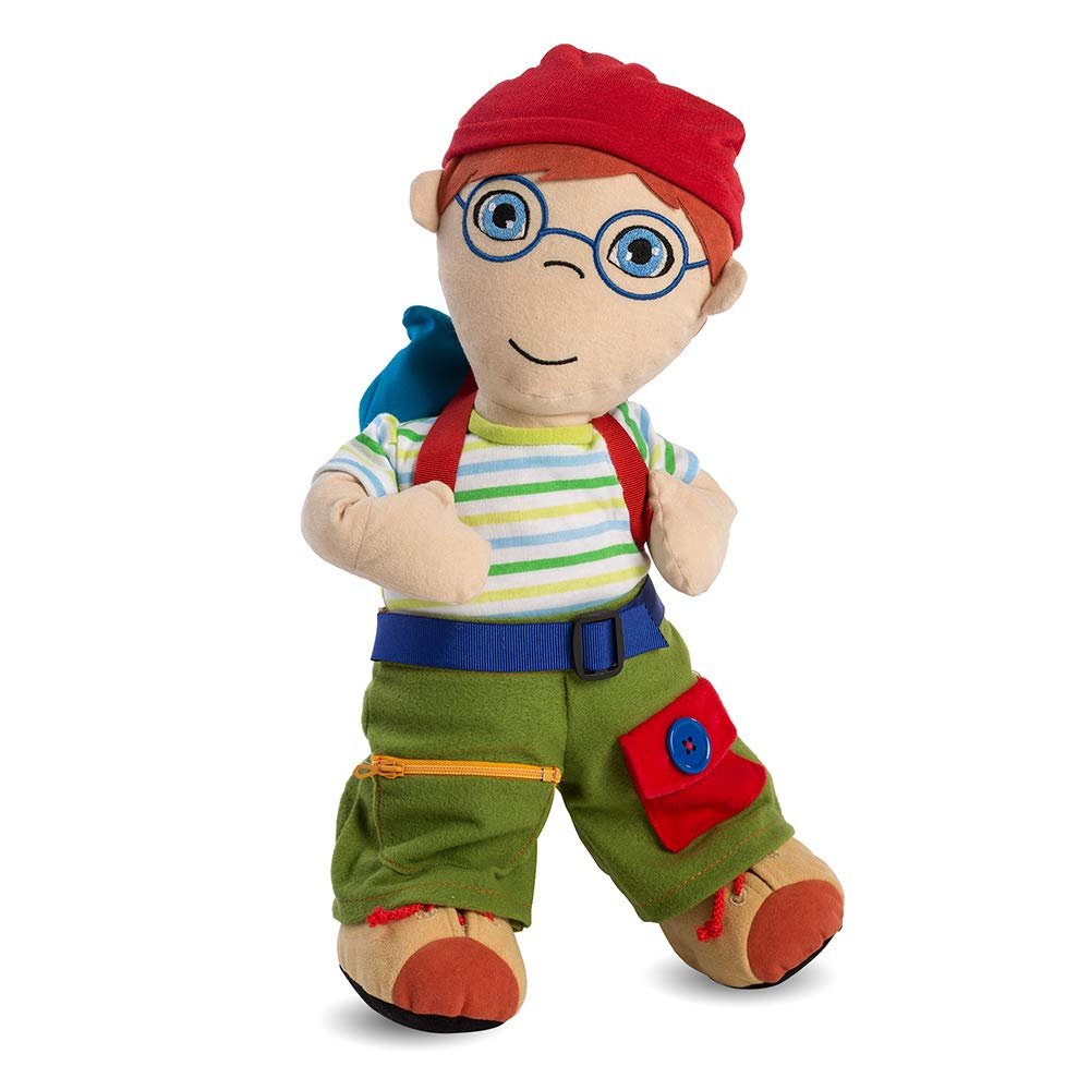 212 Main Washable Diversity Etni Fastening Doll: Caucasian Boy