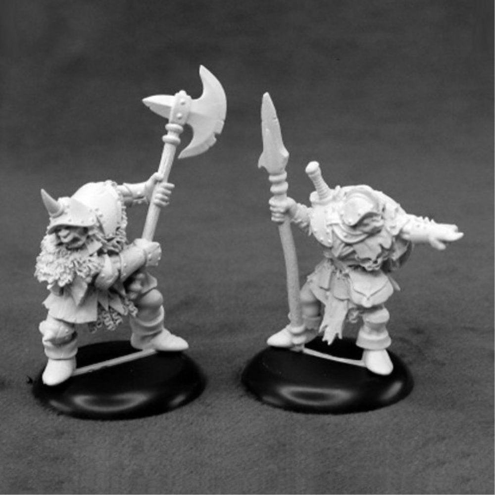212 Main Dungeon Dweller Orc Warriors Bobby Jackson Miniature
