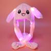 ToysCentral Basics Glowing Ear Moving LED Bunny Hat, 58 cm, Pink, TR355 view 2