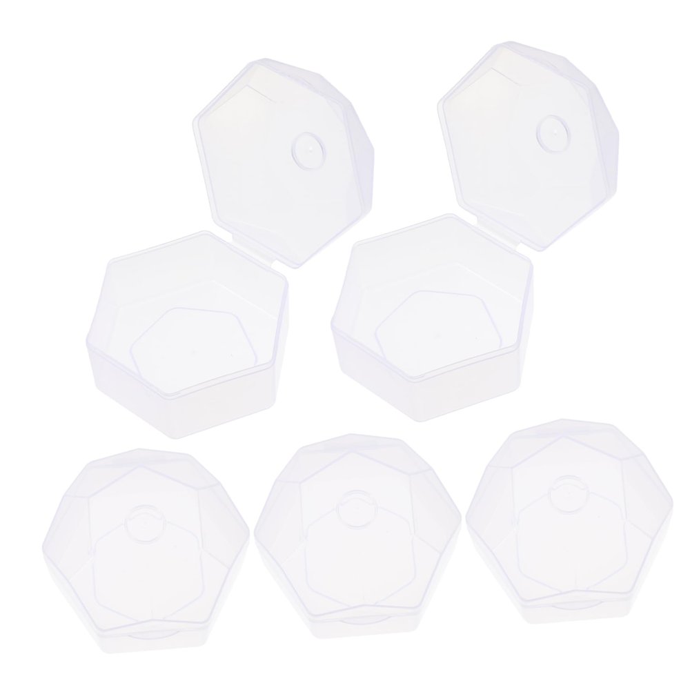 MERRYHAPY 5pcs Pacifier Storage Case Durable Pacifier Holder Box for Safe Travel for Stroller Diaper Bag Home Use Fits