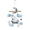 Ocean Baby Mobile boy Ship Nursery Decor Nautical Crib Baby Mobile Sea Mobile Felt Hanging Mobile Coastal Ocean Baby Shower Gift view 1
