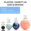 Entervending Bouncy Balls - 20 pcs Mega Mix Bouncing Balls Assorted Pack - 4 Sizes: 60mm, 45mm, 32mm and 25mm - Bouncy Balls for Kids - Bouncy Ball Toys for Capsule Vending Machine - Party Favors view 2