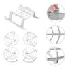 KOMBIUDA 1set Propeller Protective Guard Height for Mini Lightweight Collision Design Fully Protects Drone Blades Compatible Accessories view 3
