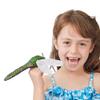 Folkmanis Mini Dragonfly Finger Puppet, Green, Blue, White view 2