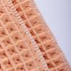 100% Cotton Waffle Weave Baby Blanket, Deep Textured, Thermal, Breathable, Three Dimensional, Ultra Soft, All Seasons, Unisex, Luxury, Baby Swaddling Blanket (Peach, Baby) view 2