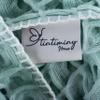100% Cotton Waffle Weave Baby&Kids Blanket, Deep Textured, Thermal, Breathable, Three Dimensional, Ultra Soft, All Seasons, Unisex, Luxury, Swaddling Blanket (Green) view 4