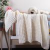 100% Cotton Waffle Weave Baby&Kids Blanket, Deep Textured, Thermal, Breathable, Three Dimensional, Ultra Soft, All Seasons, Unisex, Luxury, Swaddling Blanket (Vanilla) view 2