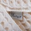 100% Cotton Waffle Weave Baby&Kids Blanket, Deep Textured, Thermal, Breathable, Three Dimensional, Ultra Soft, All Seasons, Unisex, Luxury, Swaddling Blanket (Vanilla) view 4