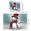1000 PCS Jigsaw Puzzle for Adults Personalized Picture Puzzle Christmas Snowman Customized Wooden Puzzle for Family, Birthday, Wedding, Game Nights Gifts Animal Puzzle view 2